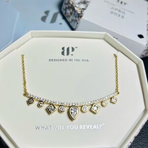 Bomb Party April 2025 Necklace NK51813 with Gold Plating New in Box